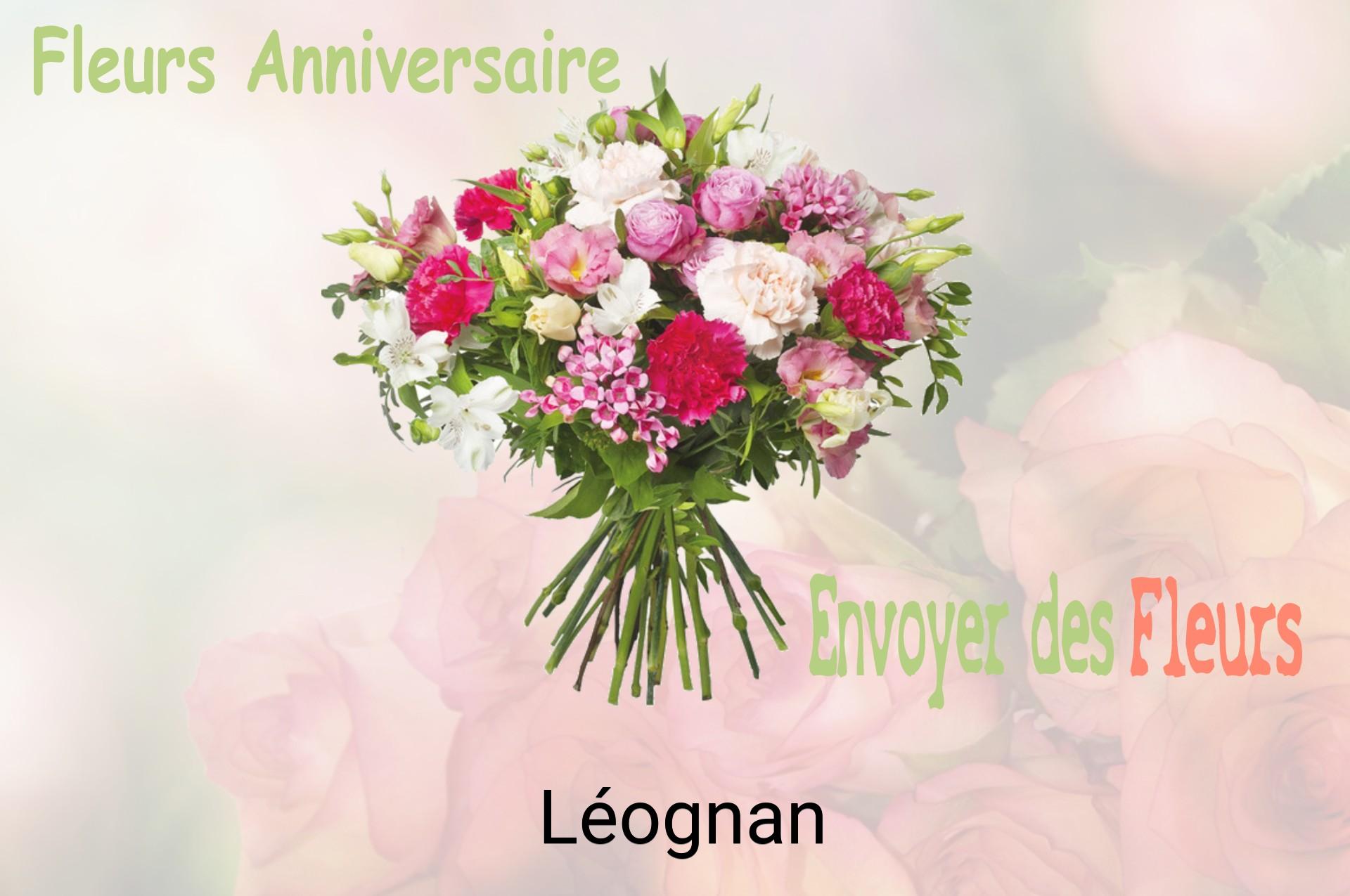 Bouquet de fleurs d’anniversaire livré à Léognan