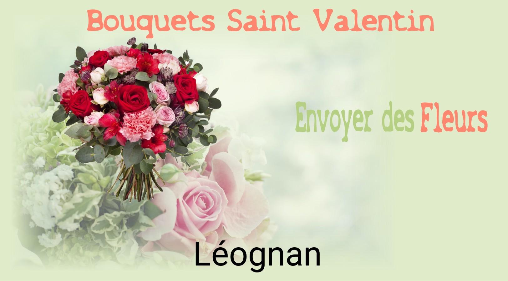 Roses de Saint-Valentin livrées à Léognan